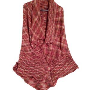 Agadhumi sweater shawl asymmetrical